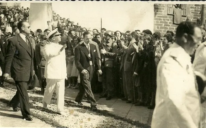 Visita de Franco a La Palma